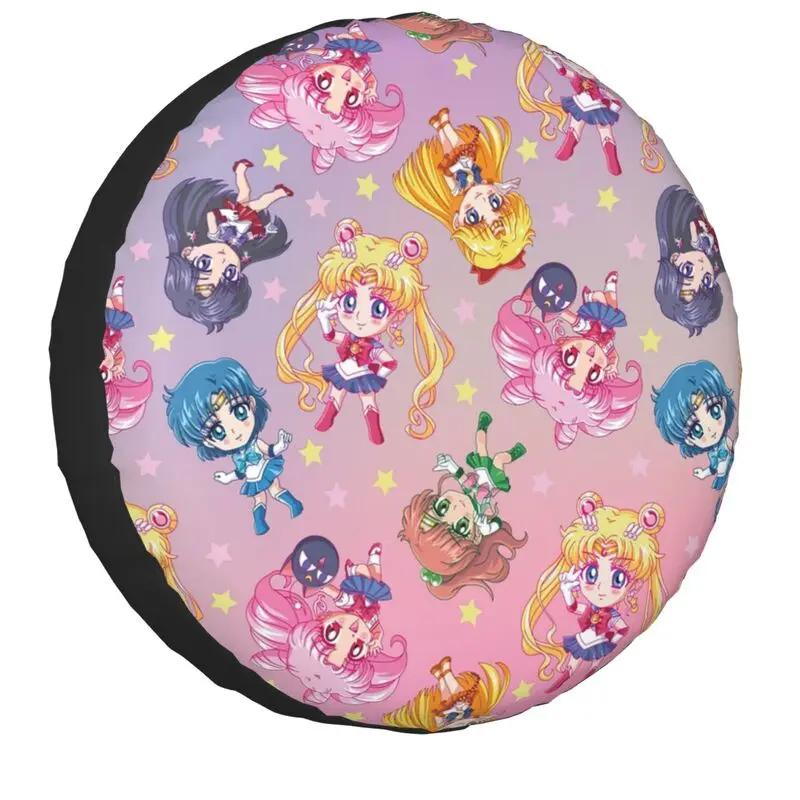 Sailors Moon Crystal Team Spare Wheel Tire Cover f..