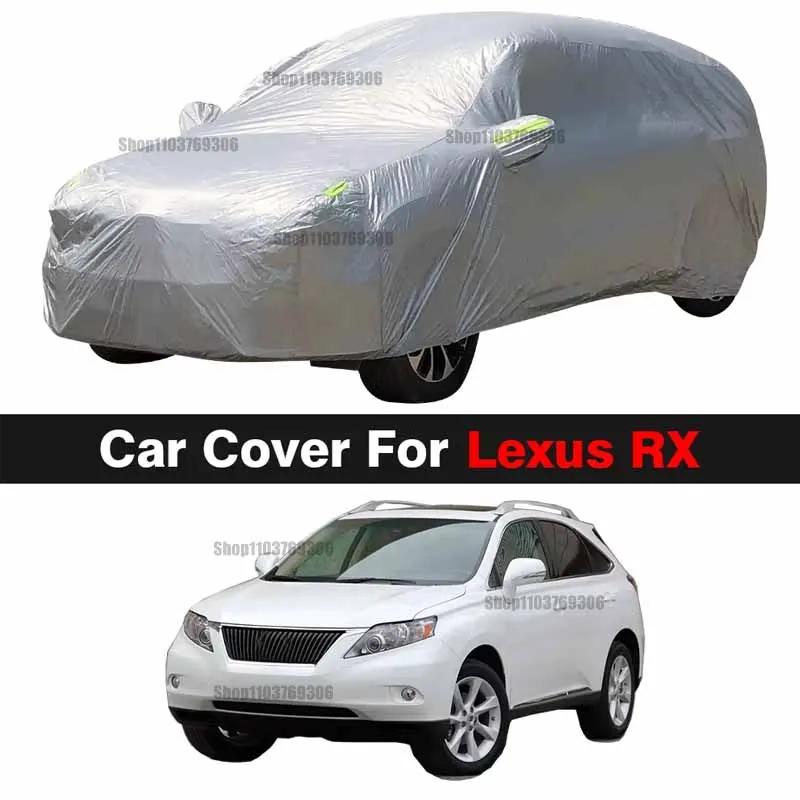 Full Car Cover Anti-UV Sun Shade Rain Snow Resist..