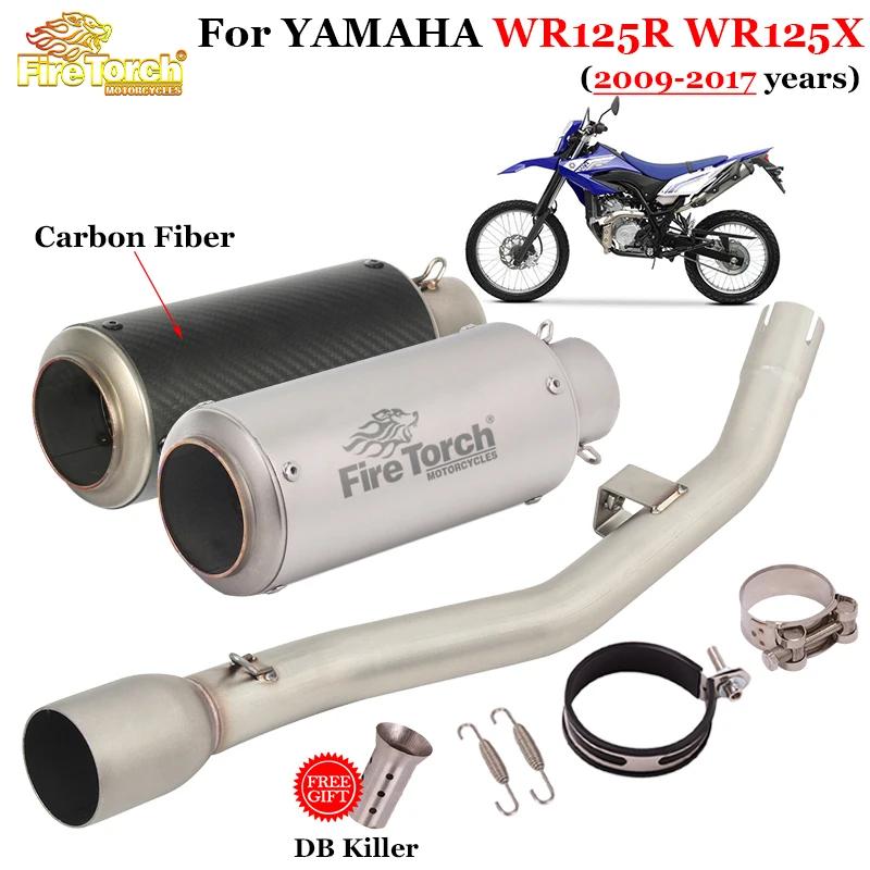 Slip On For YAMAHA WR125R WR125X WR125 R X 2009 - ..