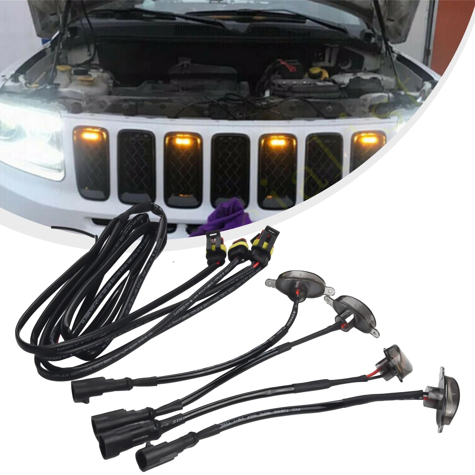 4PCS ���� �׸� LED ����Ʈ For Jeep ..