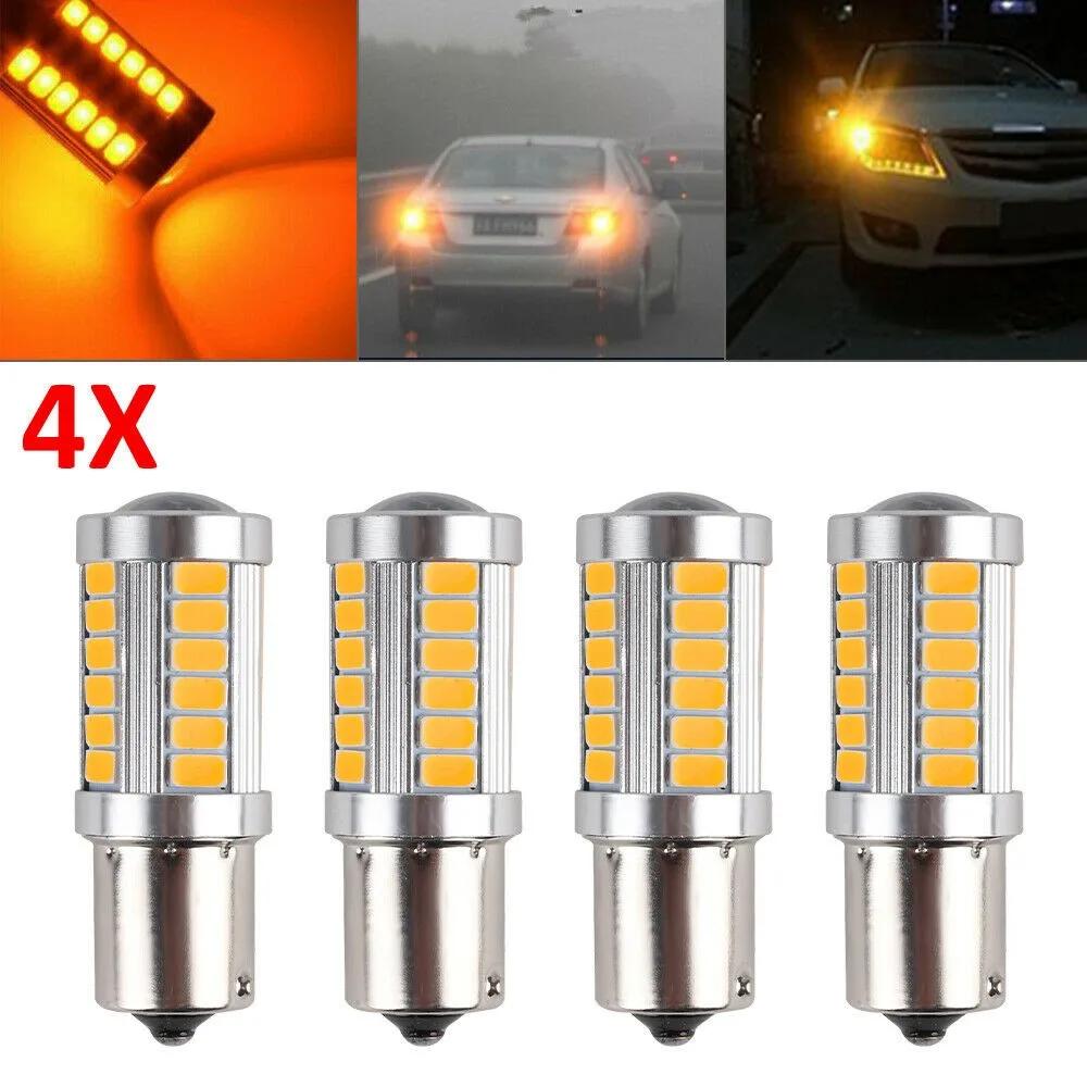 4PCS 33LED 581 BAU15S PY21W �ڵ���..