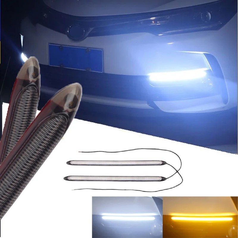 2pcs �ڵ��� DRL LED �ְ� ���� ����Ʈ..