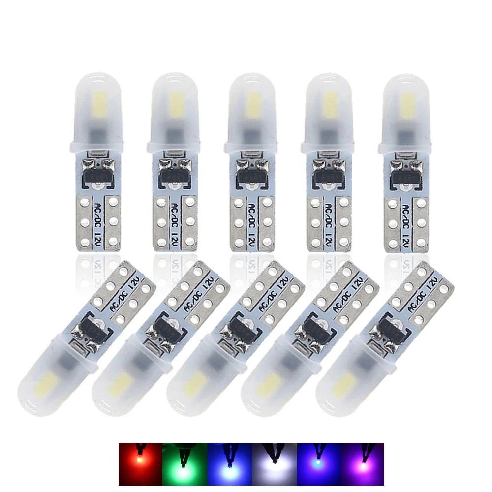 10PCS T5 LED �ڵ� �ڵ��� Led ���� ��..